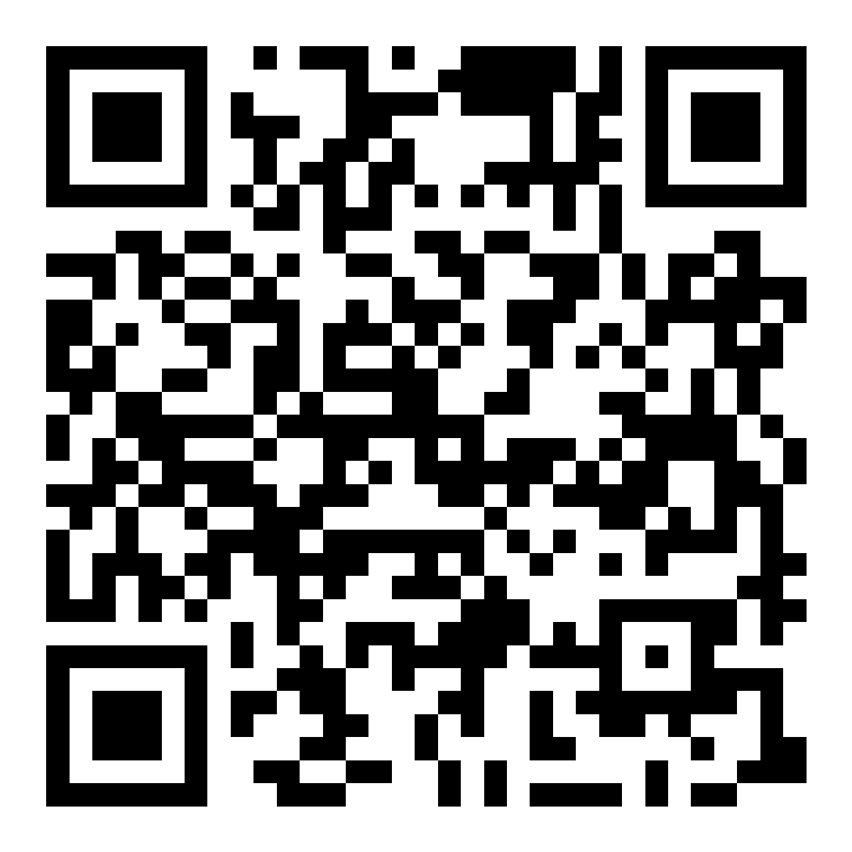 Código QR de la Professional Card
