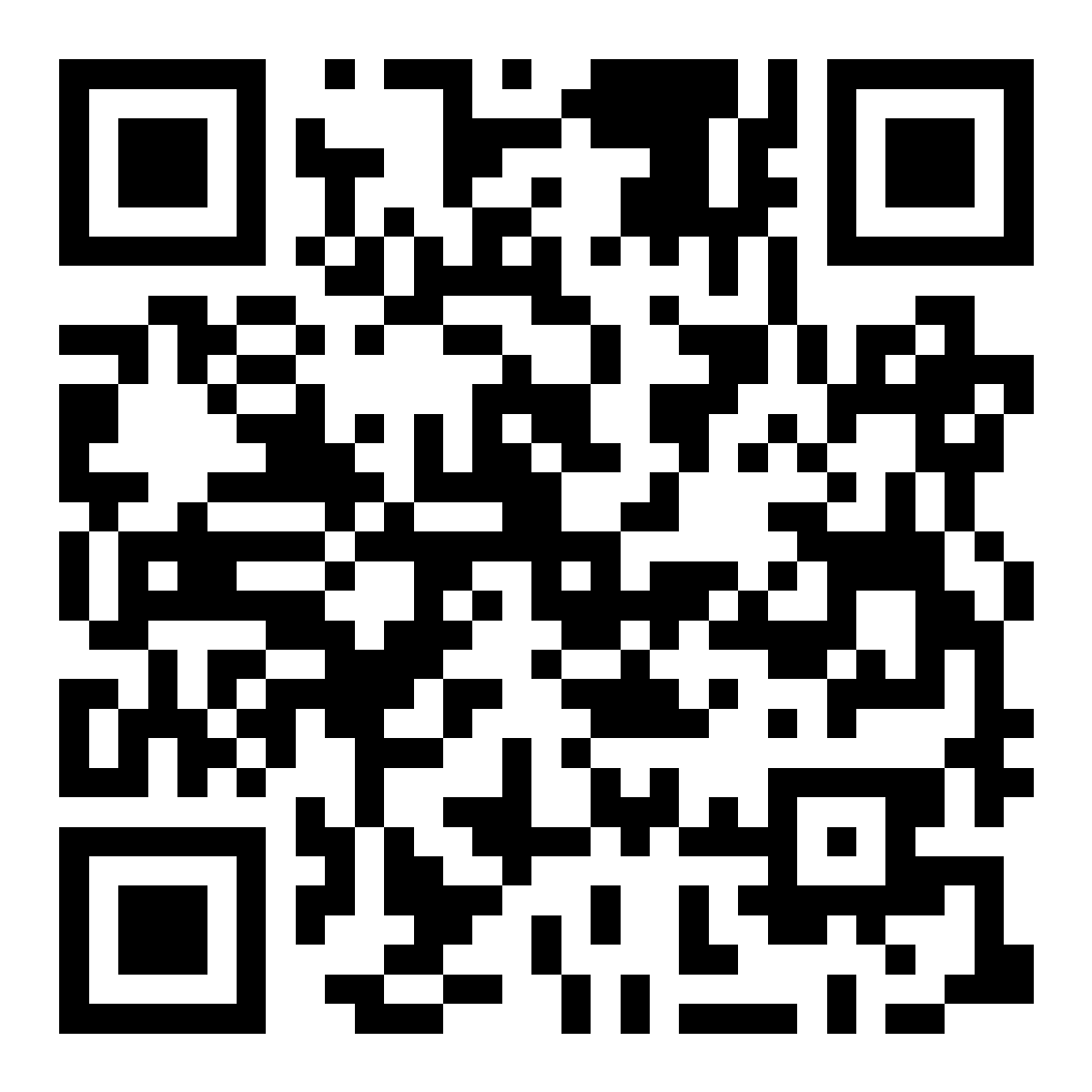 Código QR de la Professional Card