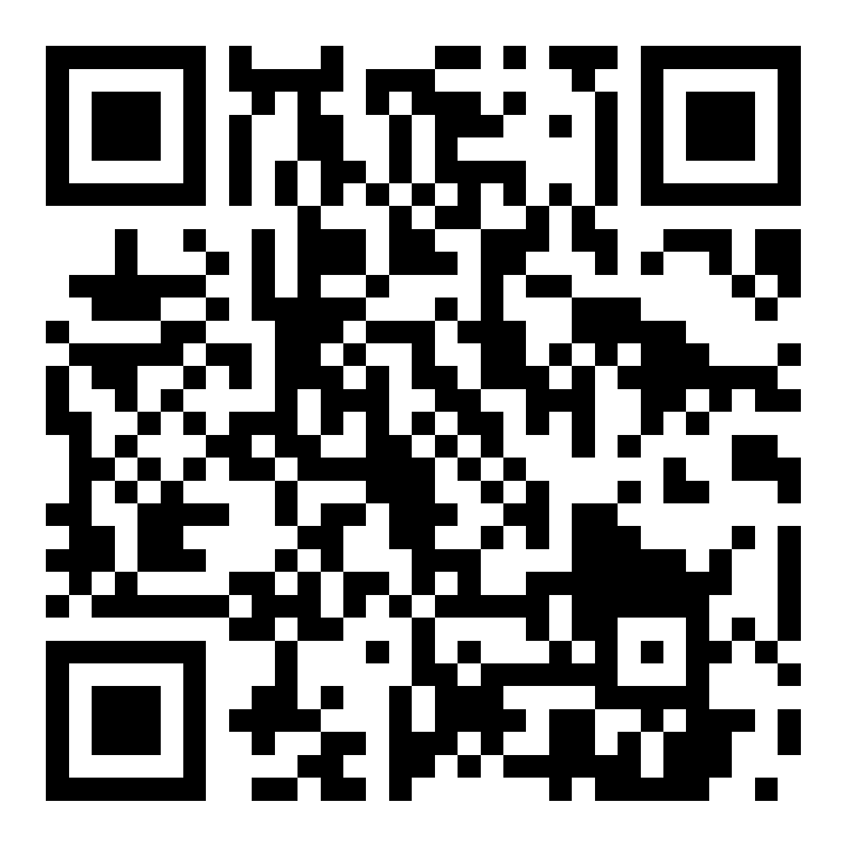Código QR de la Professional Card