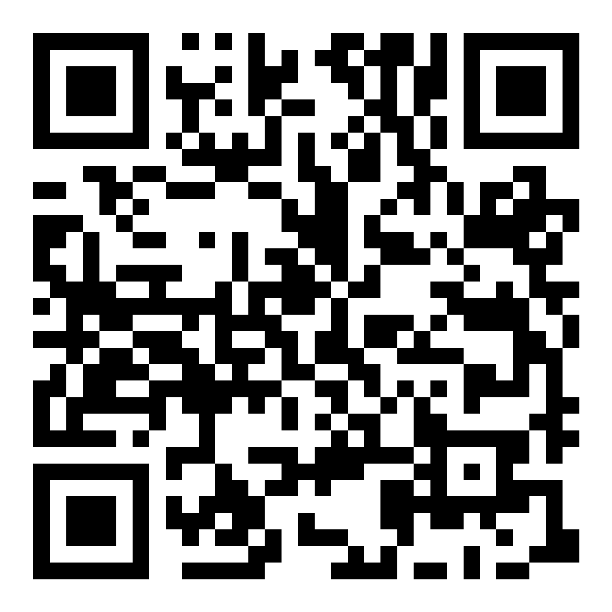 Código QR de la Professional Card