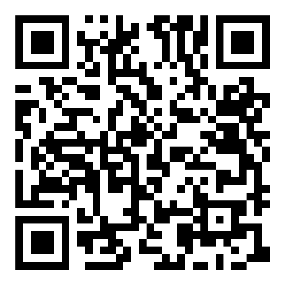 Código QR de la Professional Card