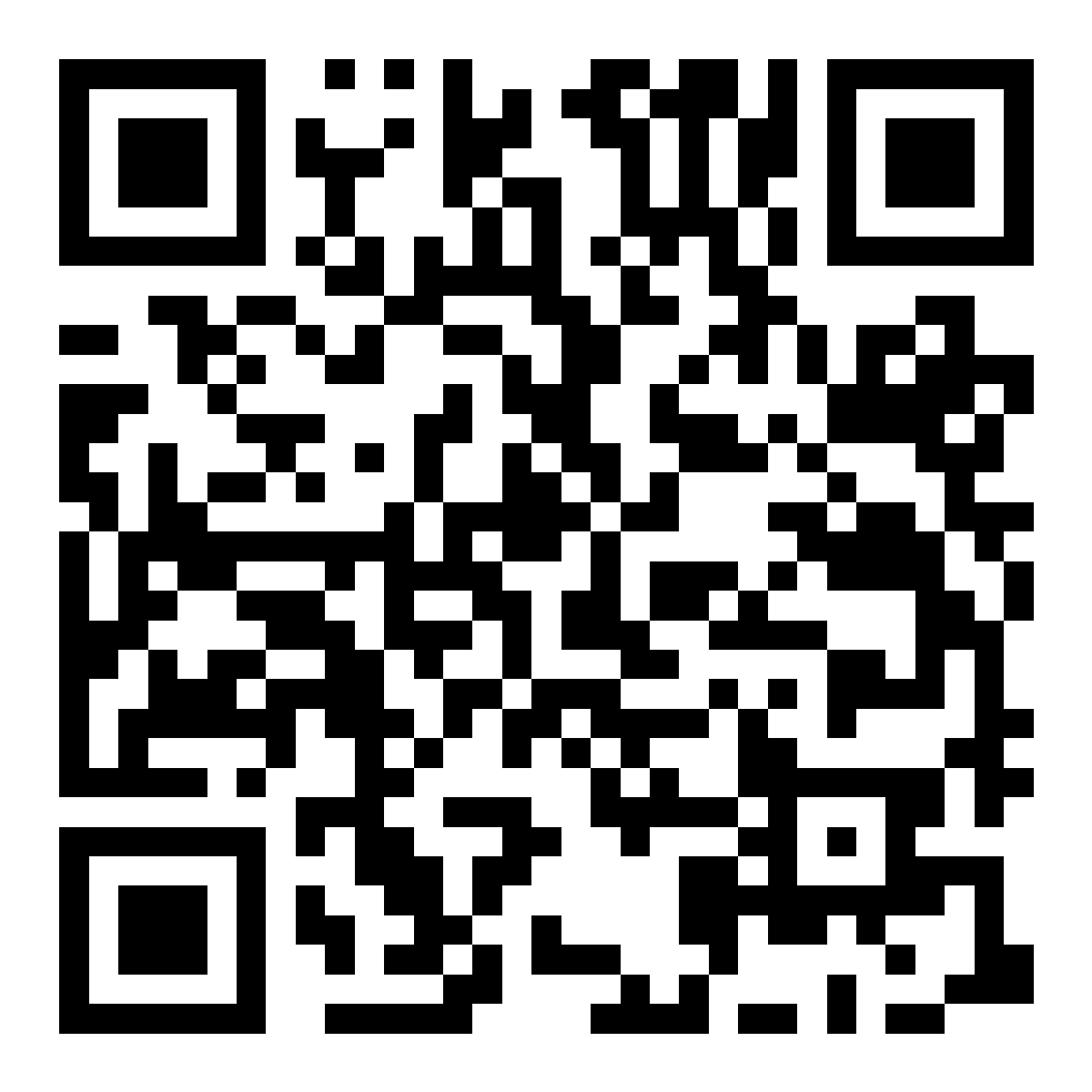 Código QR de la Professional Card